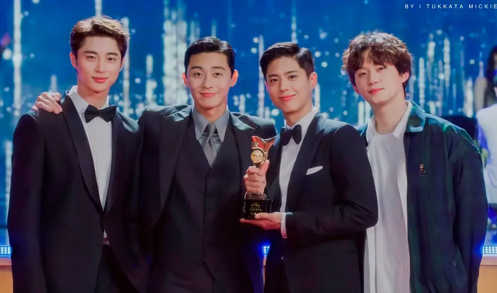 Desliza para ver más fotos de Park Bo Gum en Record of youth. Foto: tvN