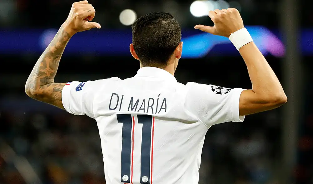 Ángel Di María marcó el primer gol del PSG en el partido contra el Real Madrid por el Grupo A de la Champions League. | Foto: AFP Ángel Di María marcó el primer gol del PSG en el partido contra el Real Madrid por el Grupo A de la Champions League. | Foto: AFP