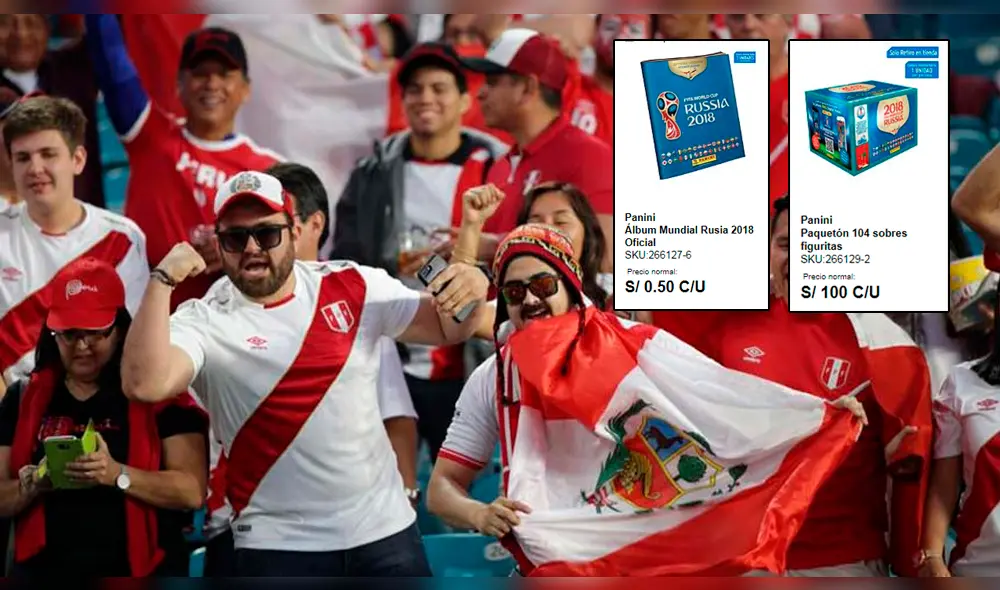 Rusia 2018: ¿dónde venden el álbum Panini a 1 sol y el ‘paquetón’ a mitad de precio?