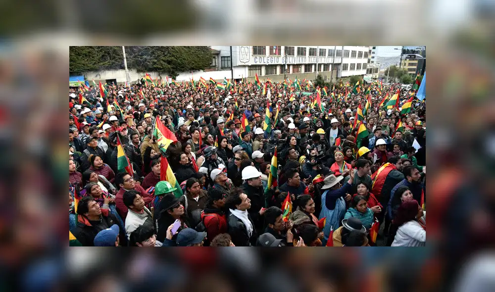 Protestas en Bolivia EN VIVO: policías arman motín y se oponen a las órdenes de Evo Morales Protestas en Bolivia EN VIVO: policías arman motín y se oponen a las órdenes de Evo Morales