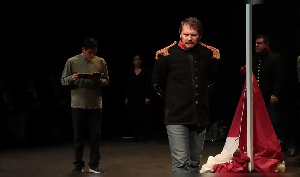 Obra "Bolognesi en Arica" ahora puede ser apreciada vía streaming. Foto: Asociación Cultural Vodevil Obra "Bolognesi en Arica" ahora puede ser apreciada vía streaming. Foto: Asociación Cultural Vodevil