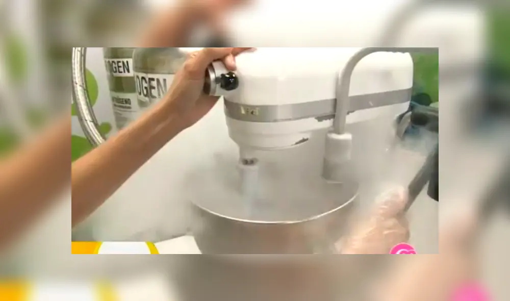 YouTube viral: crean helados hechos a base de nitrógeno líquido y miles ya quieren probarlo