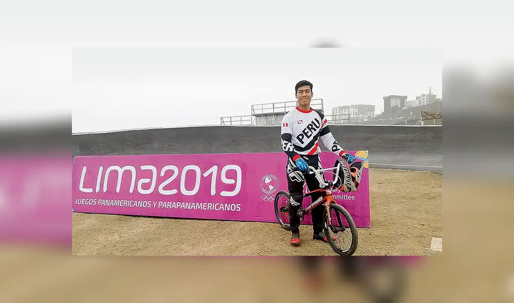 Listo. José Mamani nos representará en la disciplina BMX Race junto a André LaCroix y Luciana Yi Lecaros en los Juegos Panamericanos. “Daré todo para ganar”, señaló.