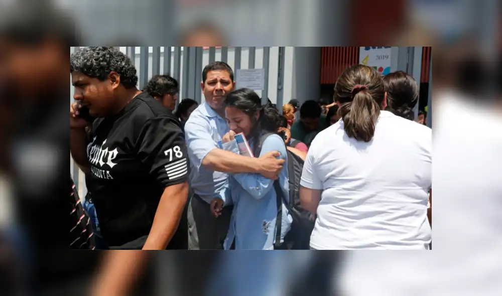 V.E.S.: Disparo en colegio deja un herido y muerto [VIDEO]