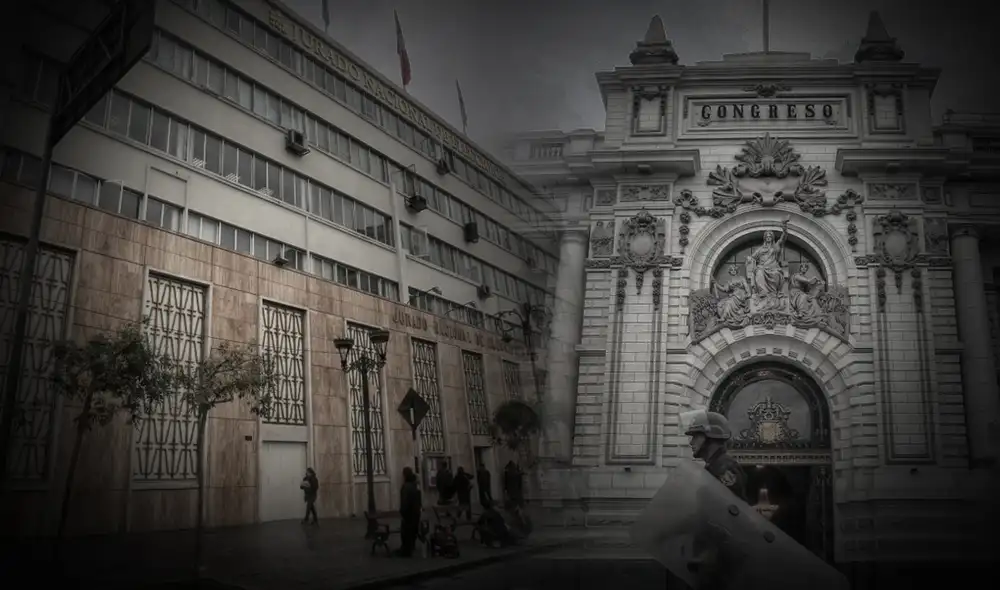 Excongresistas podrían reelegirse, según JNE . Composición: Fabrizio Oviedo.