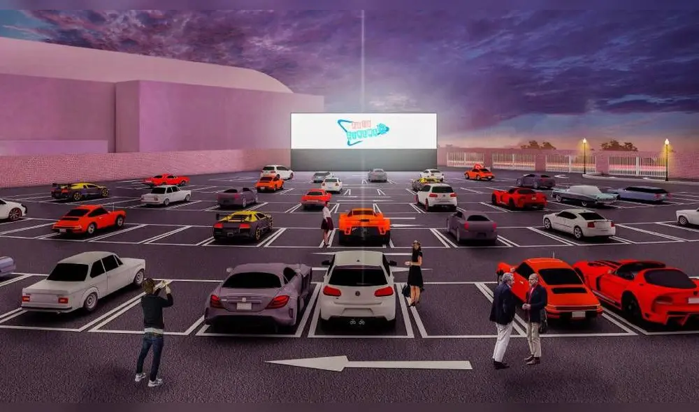 Autocinema de Tondero. Foto: Difusión