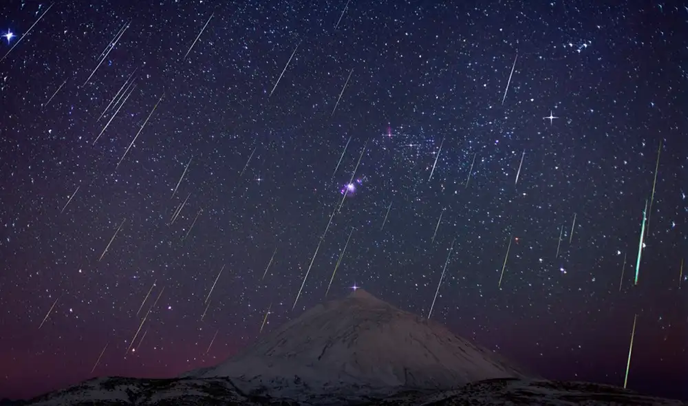 No es necesario utilizar ningún instrumento óptico y la mejor forma de ver las Gemínidas es a simple vista. Foto: IAC No es necesario utilizar ningún instrumento óptico y la mejor forma de ver las Gemínidas es a simple vista. Foto: IAC