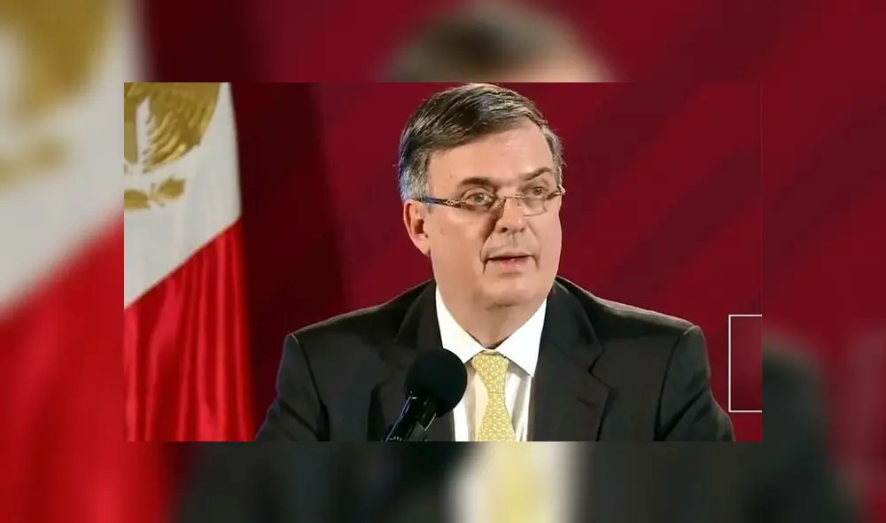 Marcelo Ebrard Casaubón, titular de la Secretaría de Relaciones Exteriores.