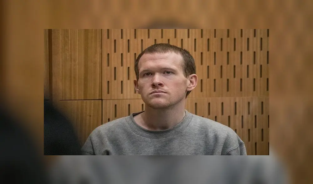 Australian white supremacist Brenton Tarrant listens as Crown prosecutor Mark Zarifeh delivers his submission in court in Christchurch on August 27, 2020. - New Zealand mosque gunman Brenton Tarrant was sentenced to life in prison without parole on August 27 for the massacre of 51 Muslim worshippers, with a judge calling him "wicked" and "inhuman". (Photo by JOHN KIRK-ANDERSON / POOL / AFP) Australian white supremacist Brenton Tarrant listens as Crown prosecutor Mark Zarifeh delivers his submission in court in Christchurch on August 27, 2020. - New Zealand mosque gunman Brenton Tarrant was sentenced to life in prison without parole on August 27 for the massacre of 51 Muslim worshippers, with a judge calling him "wicked" and "inhuman". (Photo by JOHN KIRK-ANDERSON / POOL / AFP)