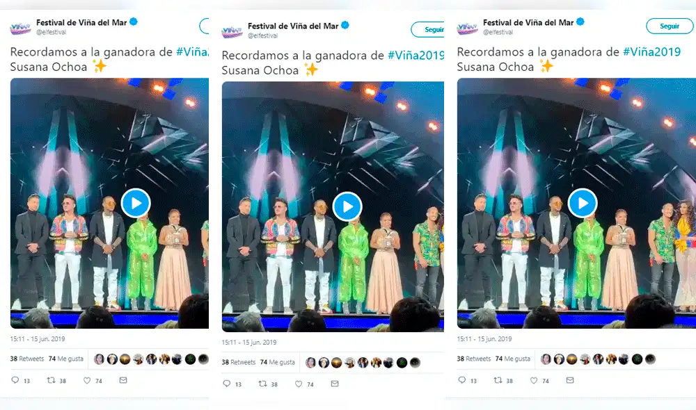 Viña del Mar destaca talento de Susan Ochoa tras polémica con Gisela