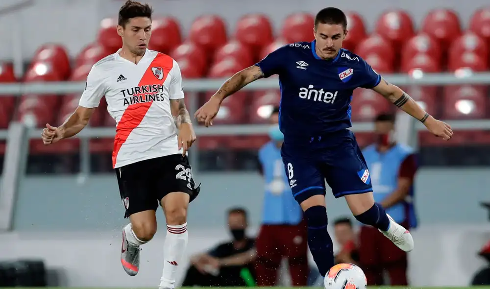 Nacional y River Plate juegan este jueves por la vuelta de los cuartos de final de la Copa Libertadores 2020. Foto: EFE Nacional y River Plate juegan este jueves por la vuelta de los cuartos de final de la Copa Libertadores 2020. Foto: EFE