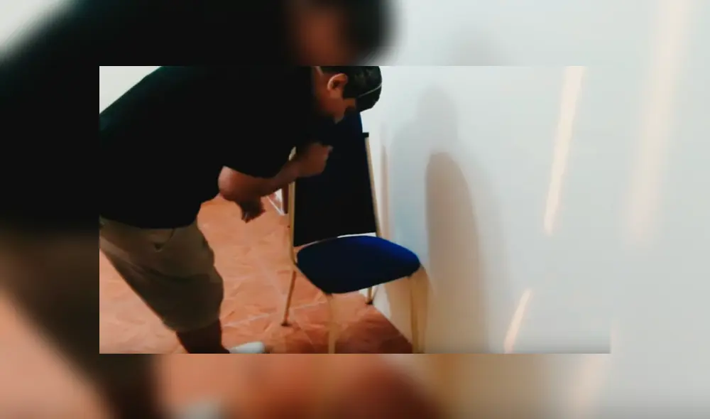 Desliza para ver el desenlace de este video que se viralizó en Facebook. Foto: Captura.