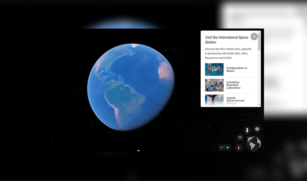 Visitas guiadas por la Estación Espacial Internacional a través de “Voyager”.