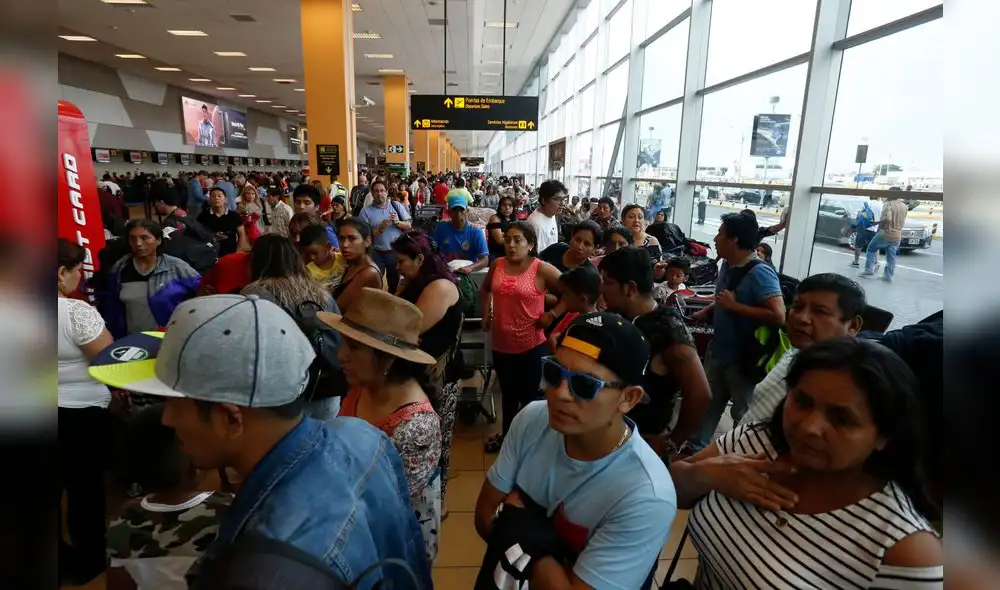 MTC: Aeropuerto Jorge Chávez cerrará el año con 23.4 millones de pasajeros