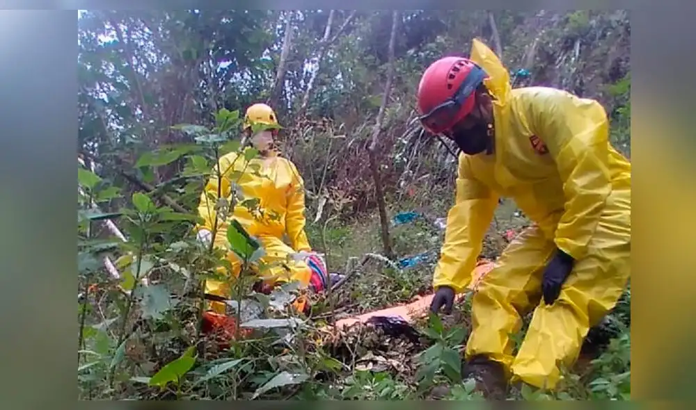 Policía inició las investigaciones en Paucarpatambo. Foto: PNP Policía inició las investigaciones en Paucarpatambo. Foto: PNP