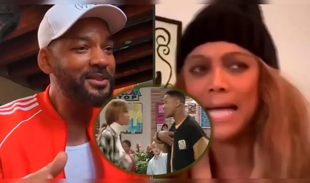 Will Smith y Tyra Banks tuvieron una divertida videollamada donde recordaron su trabajo juntos.