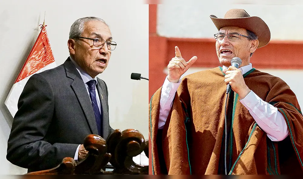 Cuestionado fiscal de la Nación amenaza al presidente Martín Vizcarra