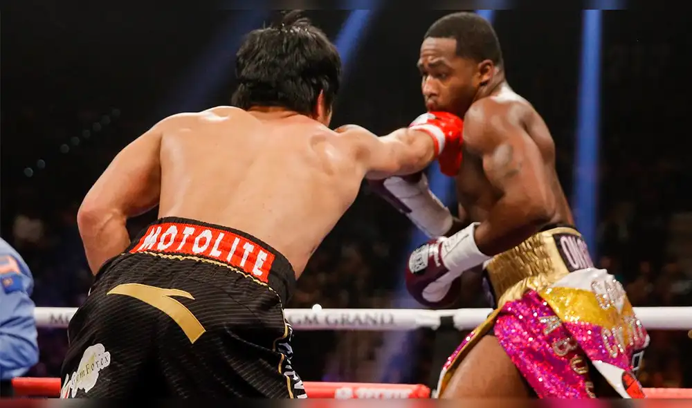 Manny Pacquiao venció a Adrien Broner con una gran muestra de boxeo técnico [VIDEO]