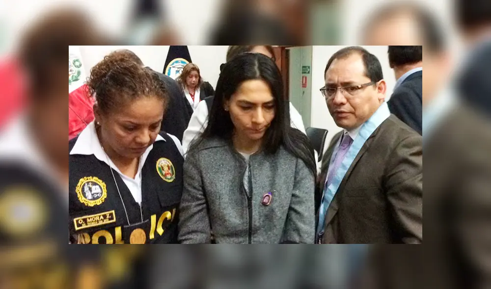 Audiencia de Melisa González Gagliuffi sobre prisión preventiva.