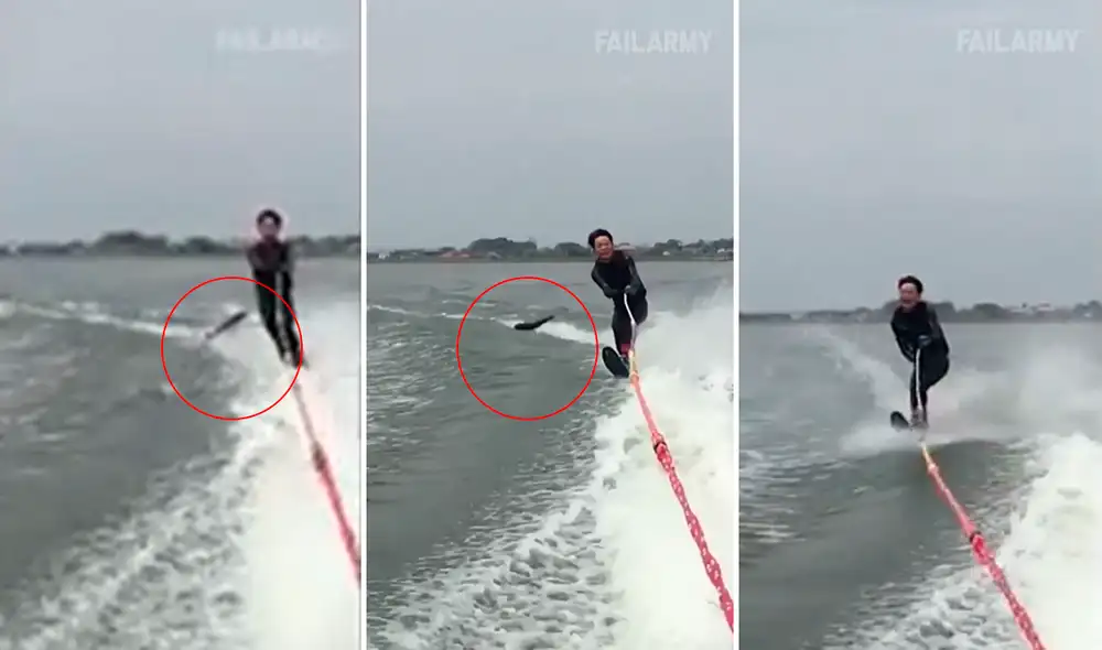 El pez saltó y golpeó directamente los genitales del hombre generando una dolorosa reacción. Foto: composición de LR/ captura de TikTok/@The_petanimal