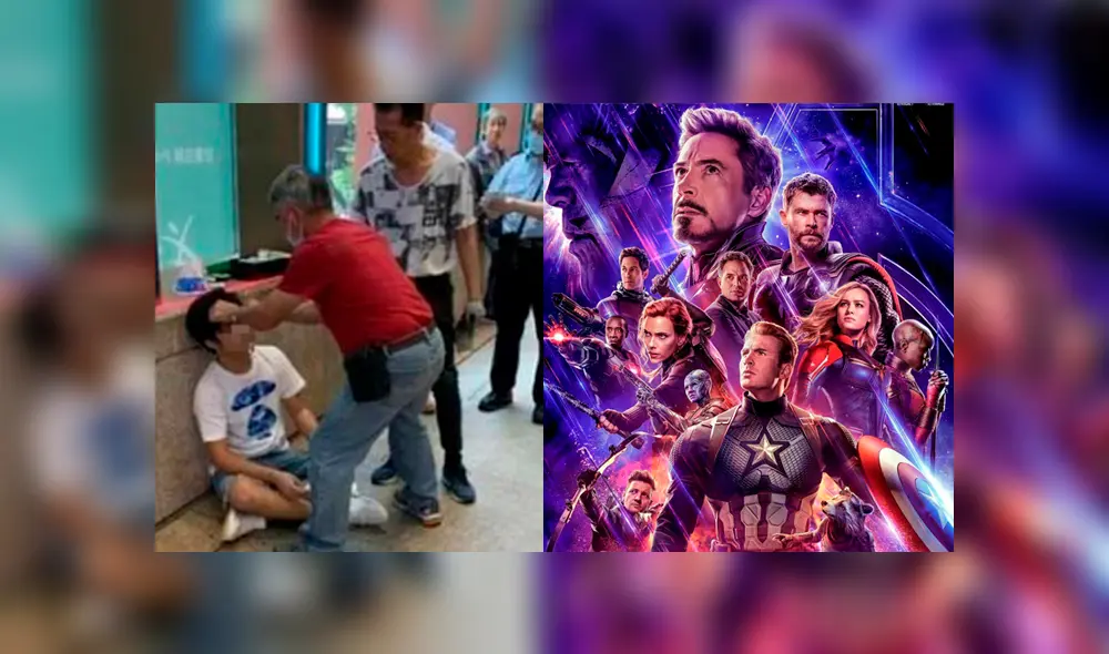 Avengers Endgame: Joven es golpeado tras soltar 'spoilers' de la trama en pleno cine