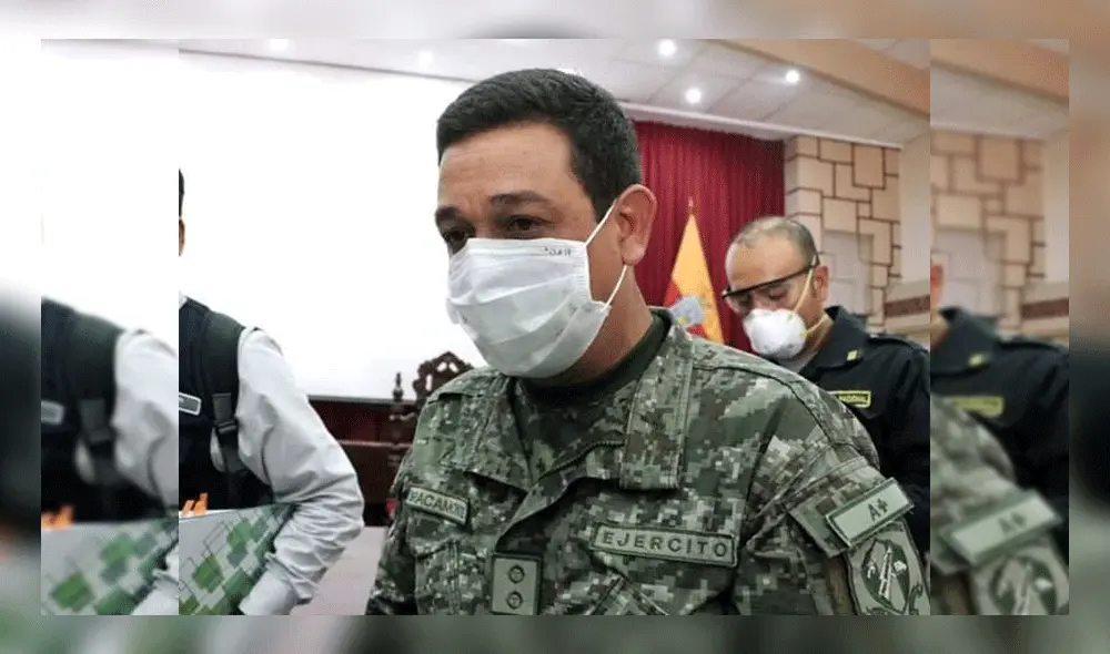 General del EP Walter Bracamonte.