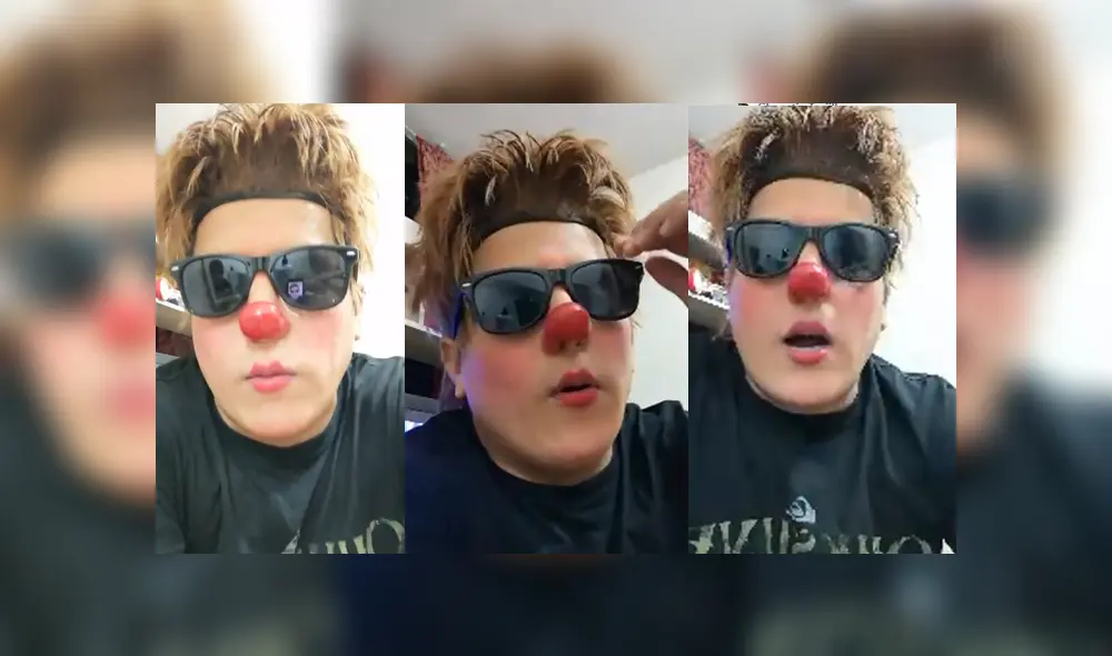 Chupetin Trujillo suele hacer streamings en Facebook y YouTube para sus fans. Foto: Captura. Chupetin Trujillo suele hacer streamings en Facebook y YouTube para sus fans. Foto: Captura.