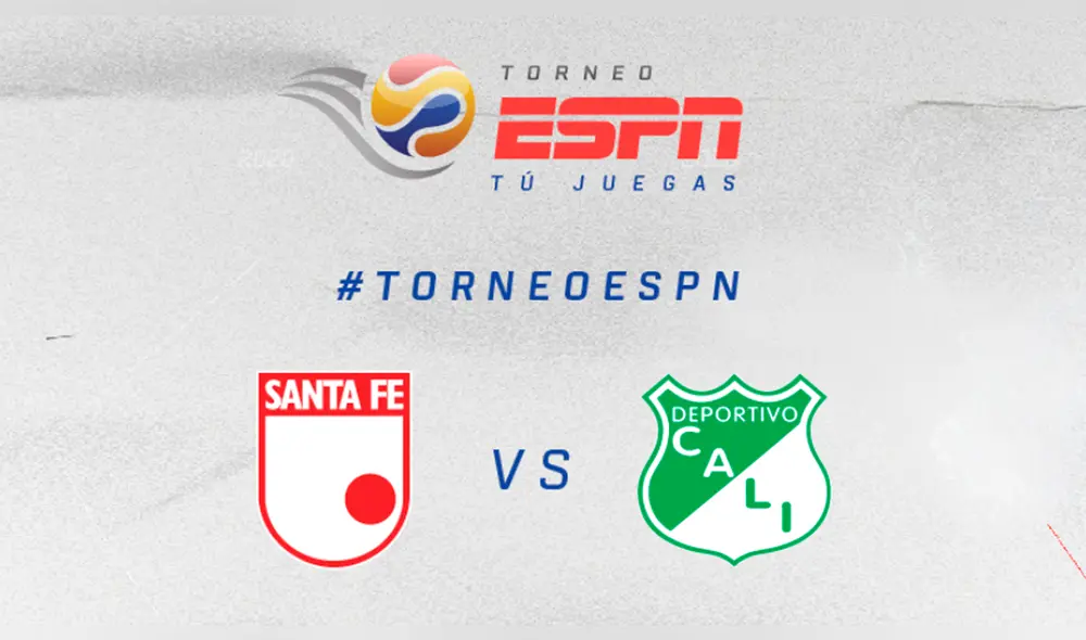 Santa Fe vs Deportivo Cali EN VIVO en duelo amistosos por el Torneo ESPN.