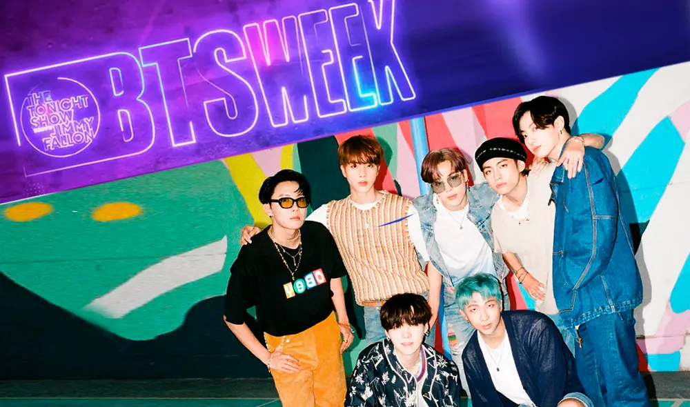Todo sobre el primer día del especial de Jimmy Fallon con BTS. Foto: composición La República/Big Hit