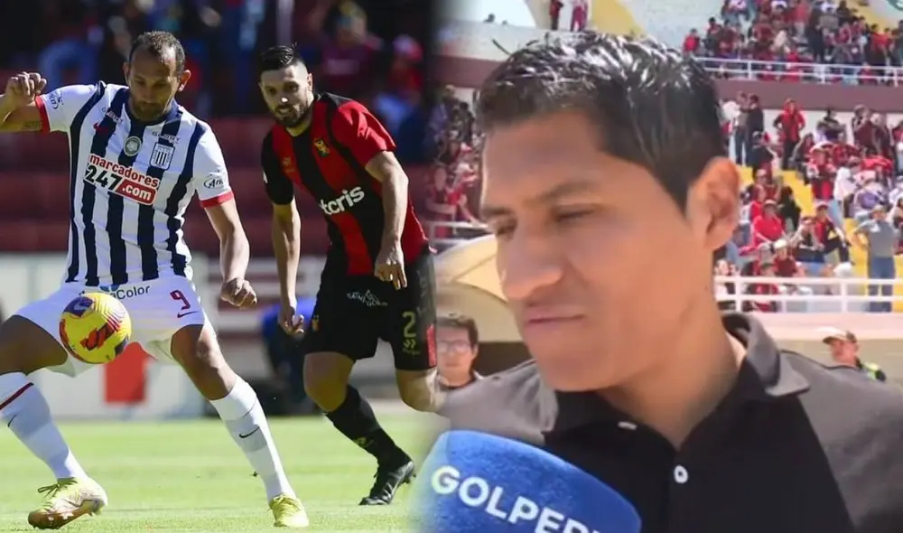 Michael Espinoza dirigió la primera final de la Liga 1 2022. Foto: composición/captura GolPerú/Liga 1 Michael Espinoza dirigió la primera final de la Liga 1 2022. Foto: composición/captura GolPerú/Liga 1