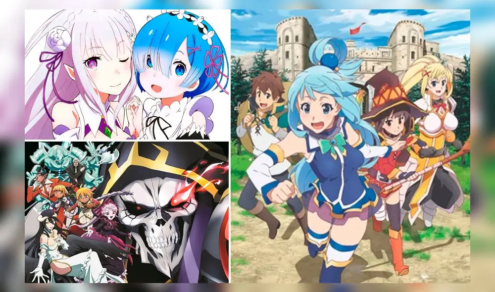 Top animes isekai. Créditos: Production Reed/Studio DEEN
