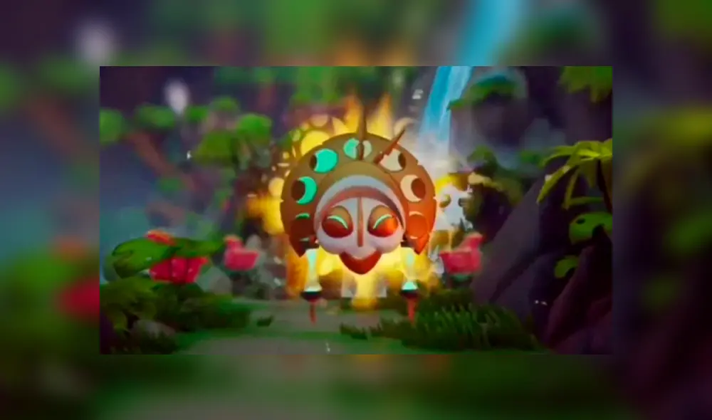 Aún no se sabe cuál es el nombre de esta máscara, si es buena o mala, ni su habilidad. Foto: Crash Bandicoot 4 It's About Time.