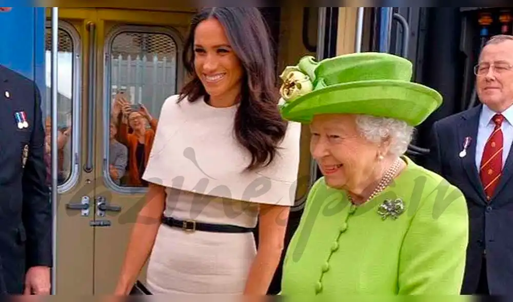 La reina Isabel rompe el protocolo para cumplir el deseo de Meghan Markle