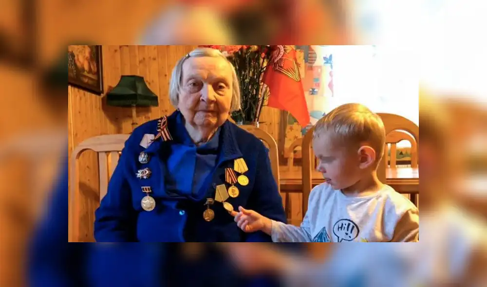 Zinaída Korneva luchó como artillera en la Segunda Guerra Mundial. Fuente: El País.