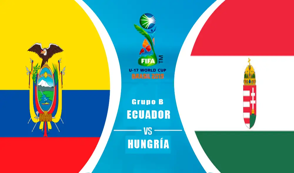 Ecuador vs. Hungría Sub-17 EN VIVO ONLINE EN DIRECTO vía DirecTV Sports por el Mundial Brasil 2019. Ecuador vs. Hungría Sub-17 EN VIVO ONLINE EN DIRECTO vía DirecTV Sports por el Mundial Brasil 2019.
