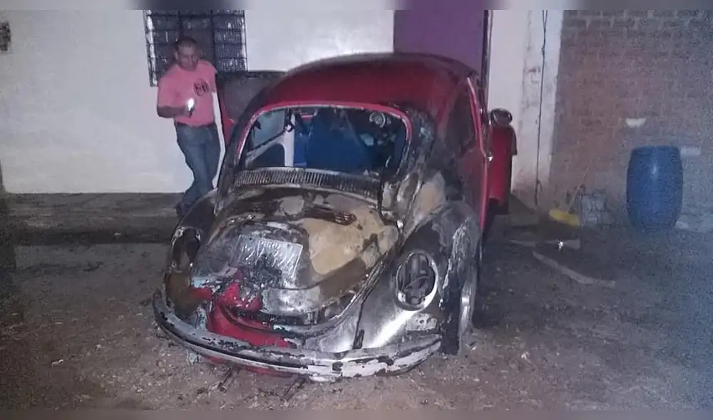 Unidad quedó totalmente inservible.