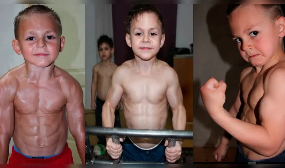 El entrenamiento del niño más fuerte del mundo que genera asombro y polémica [FOTOS]