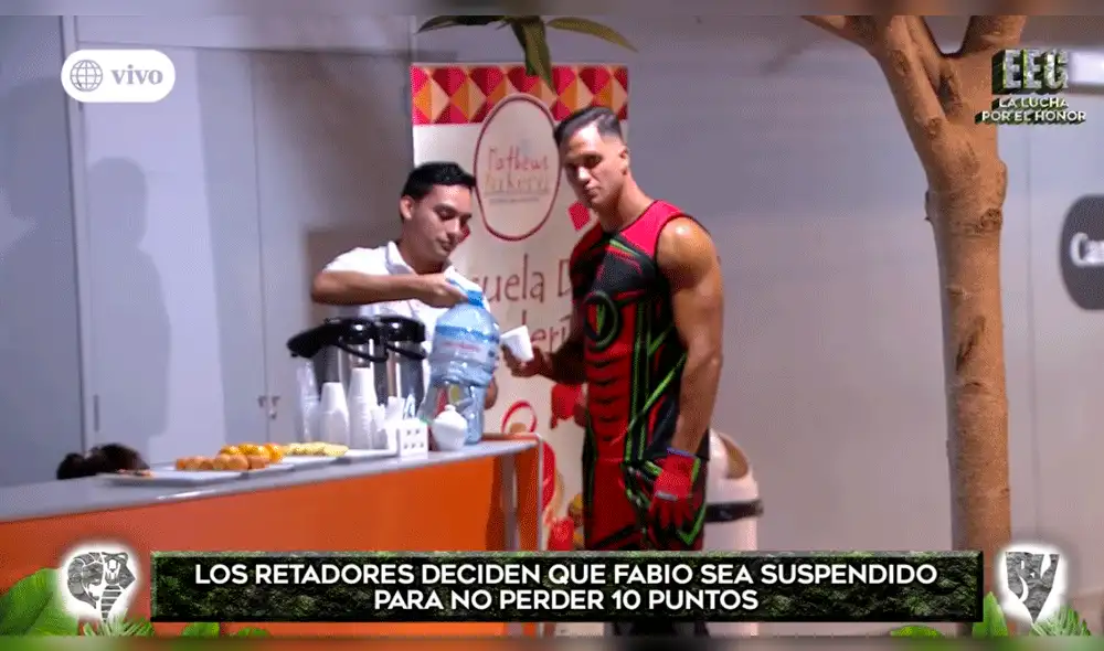 'Esto es guerra': Gian Piero Díaz y el 'Tribunal' se enfrentaron por Fabio Agostini [VIDEOS]