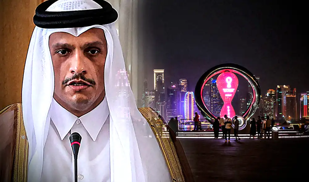 El ministro de Relaciones Exteriores qatarí respondió a las críticas antes del Mundial. El ministro de Relaciones Exteriores qatarí respondió a las críticas antes del Mundial.