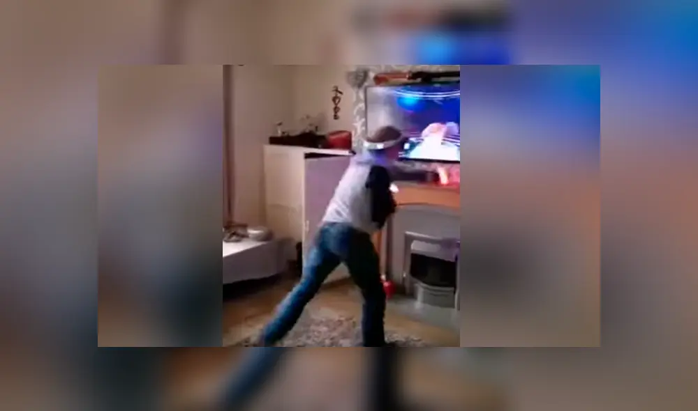 Desliza para ver los momentos más emocionante de este divertido video que se hizo viral en YouTube.