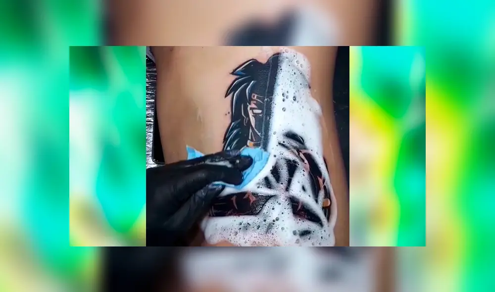 Facebook viral: joven se hace tatuaje ‘ultra realista’ de Broly y resultado sorprende a fans de Dragon Ball Super