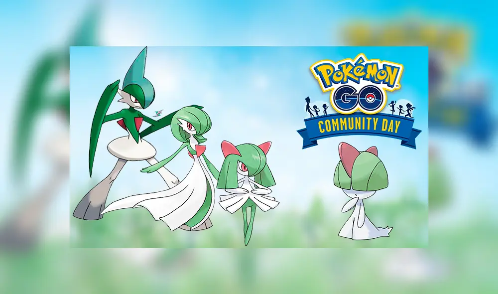Conoce la hora para el Community Day de Ralts en Pokémon GO. Tabla de IV, cómo capturar su versión shiny y la diferencia de Gardevoir y Gallade.