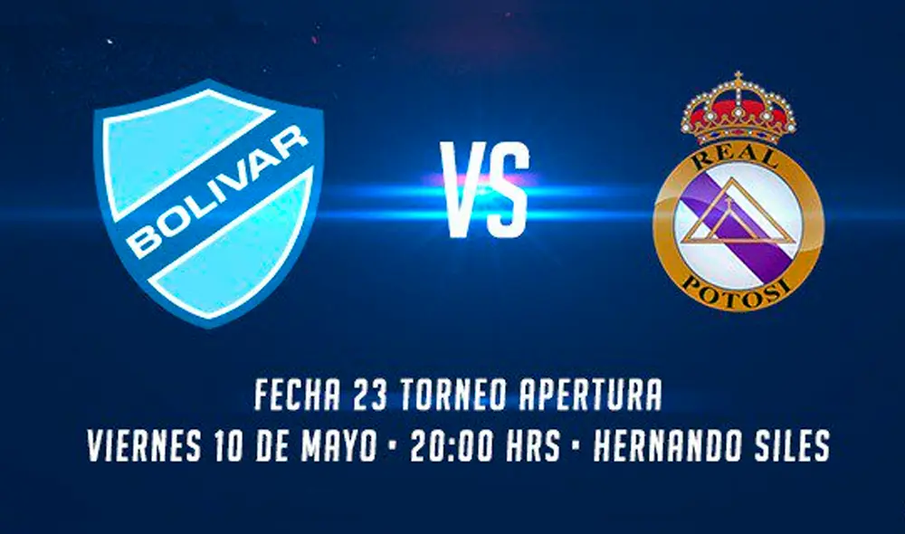 Bolívar ganó al último minuto al Real Potosí y sigue como líder de la Liga Boliviana [RESUMEN]
