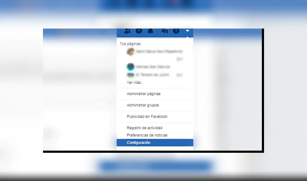 Entra a la configuración. Foto: Composición La República.