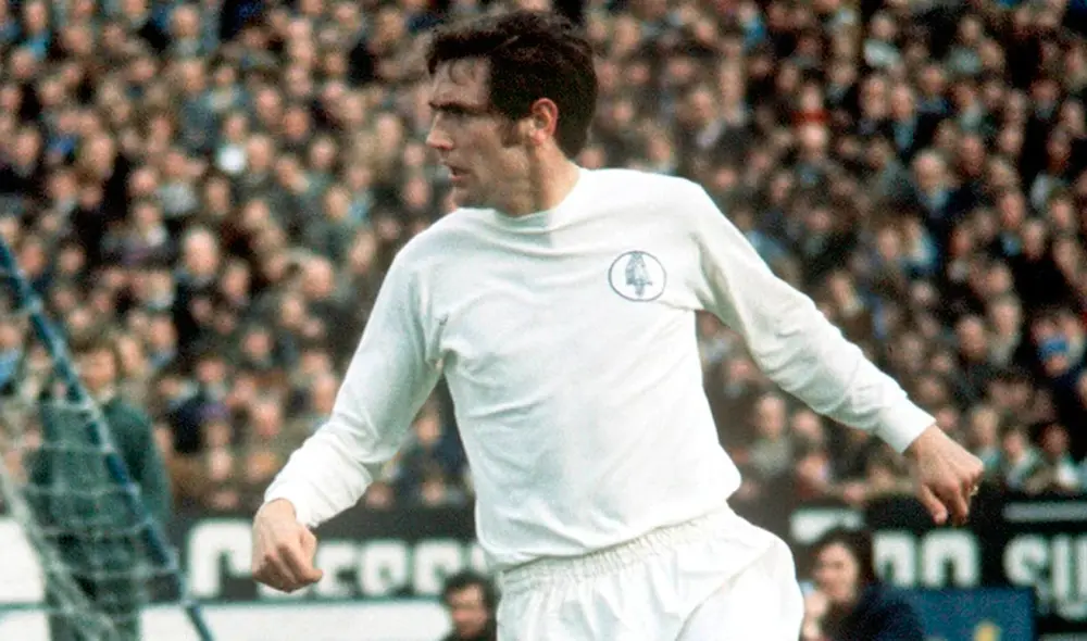 Norman Hunter en acción con la camiseta del Leeds United. | Foto. Shutterstock Norman Hunter en acción con la camiseta del Leeds United. | Foto. Shutterstock