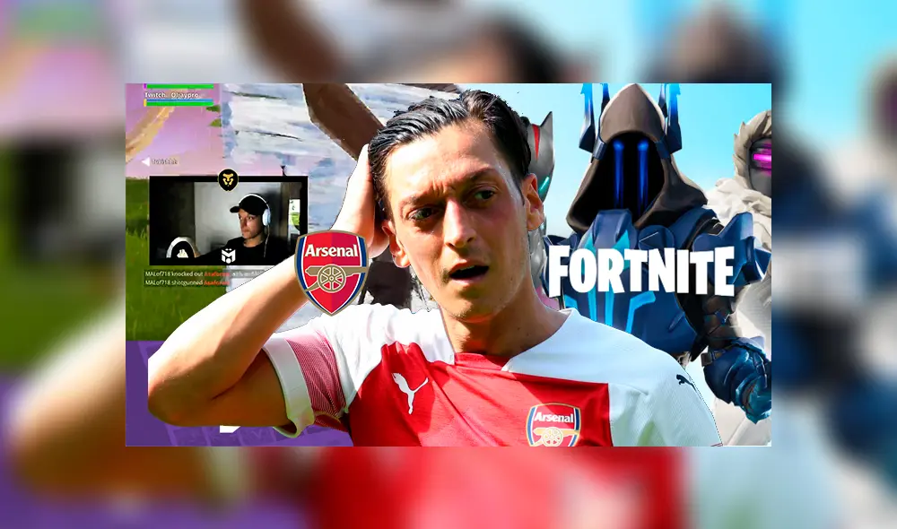 Fortnite: Culpan a Özil de no recuperarse por dedicar muchas horas al juego [VIDEO]