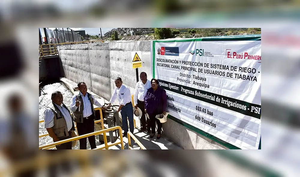 Obras. El director del PSI, Huber Valdivia, confirmó ejecución. Obras. El director del PSI, Huber Valdivia, confirmó ejecución.