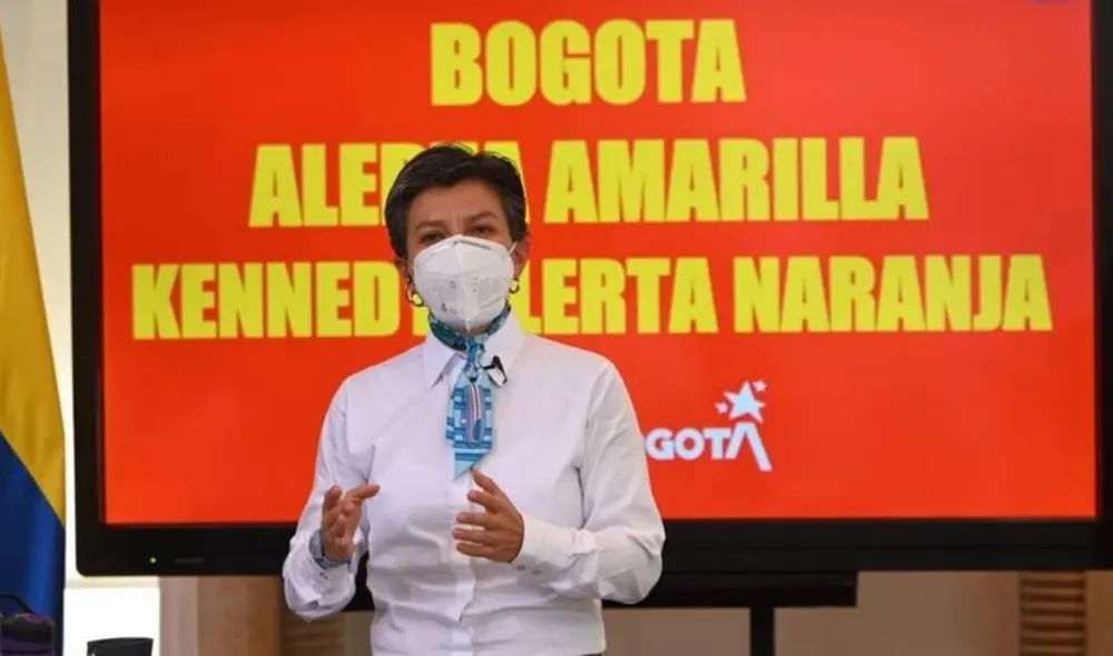 La alcaldesa fue entrevistada por un medio local colombiano. Foto: Twitter @CLAUDIALOPEZ La alcaldesa fue entrevistada por un medio local colombiano. Foto: Twitter @CLAUDIALOPEZ
