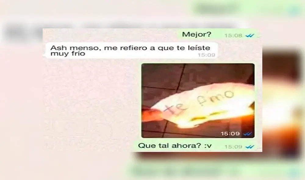 WhatsApp: chica reclama a su novio por ser 'frío' en mensajes y respuesta del joven sorprende [FOTOS]