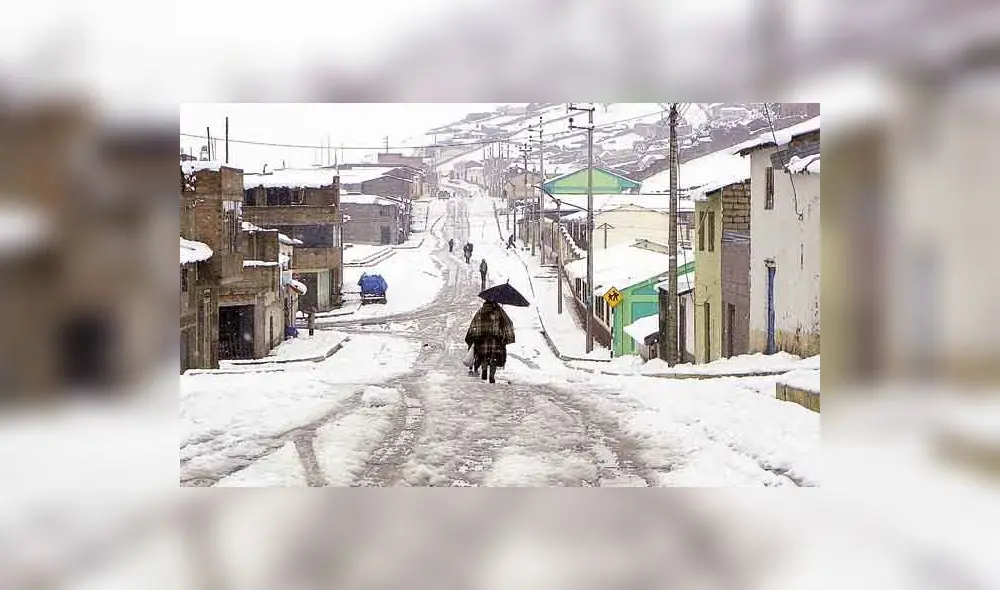 Nevadas afectarán zonas altas de tres provincias de Arequipa durante fin de semana Nevadas afectarán zonas altas de tres provincias de Arequipa durante fin de semana